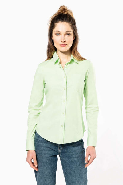 KA549 - JESSICA - LADIES' LONG-SLEEVED SHIRT – Mărimi 2XL, 3XL, 4XL, XS, S