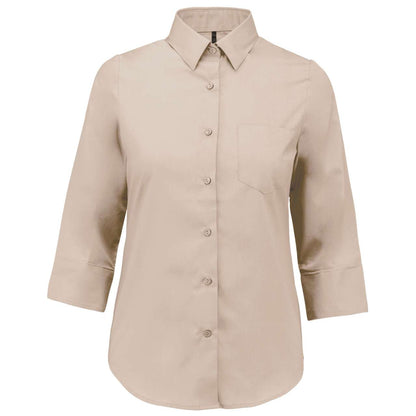KA558 - LADIES' 3/4 SLEEVED SHIRT