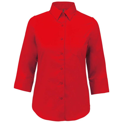 KA558 - LADIES' 3/4 SLEEVED SHIRT