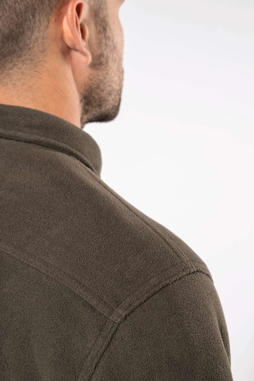 KA582 - SHERPA-LINED FLEECE OVERSHIRT