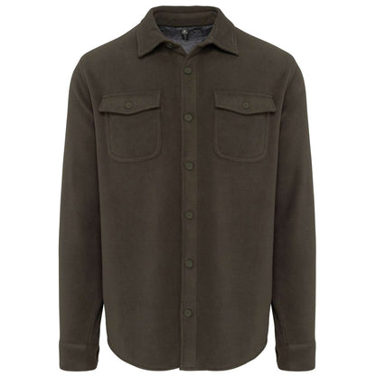 KA582 - SHERPA-LINED FLEECE OVERSHIRT