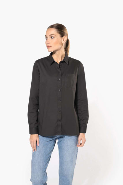 KA585 - LADIES’ NEVADA LONG SLEEVE COTTON SHIRT