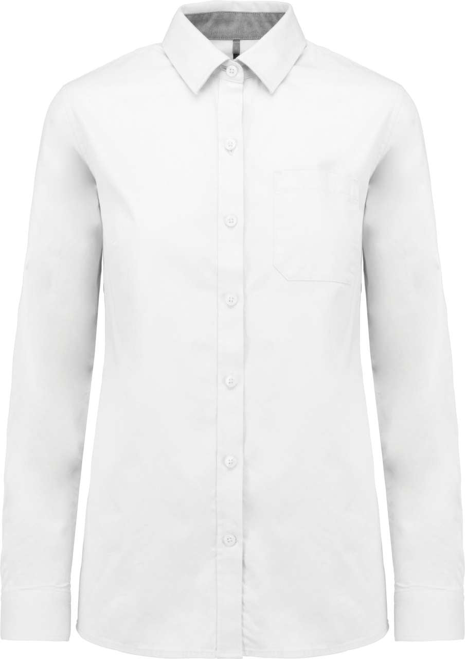 KA585 - LADIES’ NEVADA LONG SLEEVE COTTON SHIRT