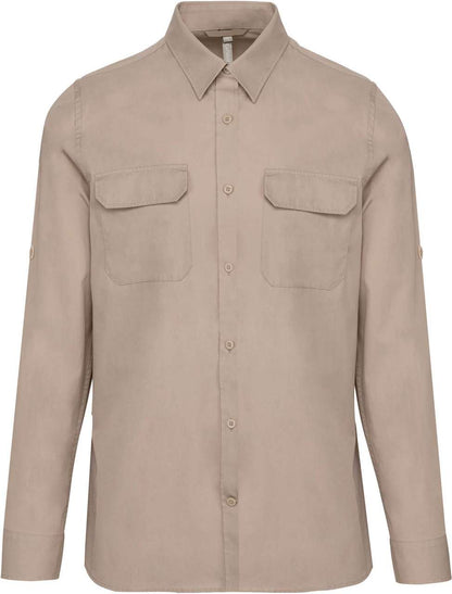 KA590 - MEN'S LONG-SLEEVED SAFARI SHIRT