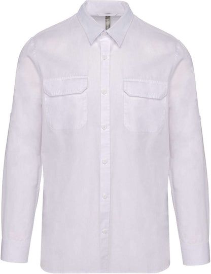 KA590 - MEN'S LONG-SLEEVED SAFARI SHIRT
