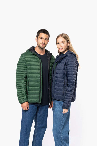 KA6110 - MEN'S LIGHTWEIGHT HOODED PADDED JACKET