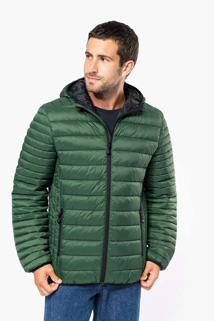KA6110 - MEN'S LIGHTWEIGHT HOODED PADDED JACKET