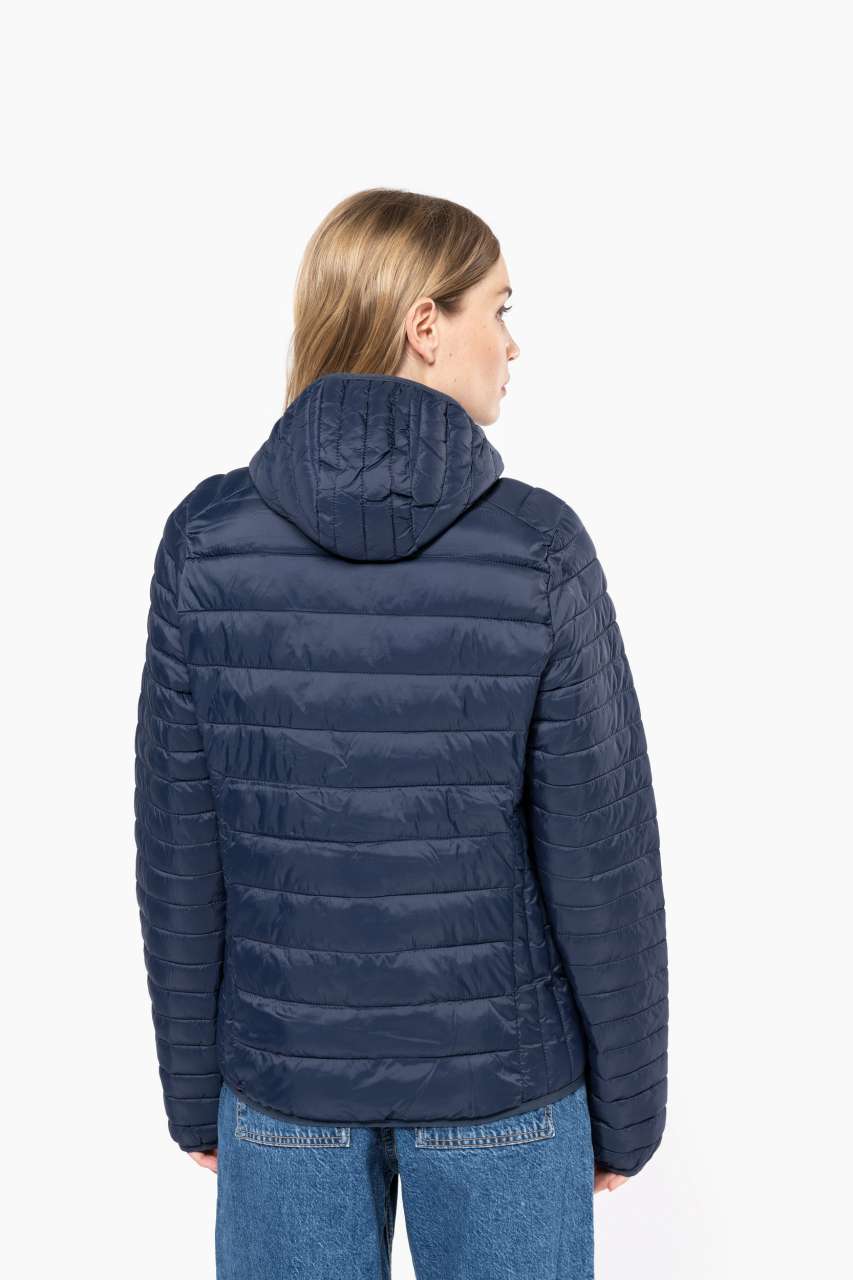 KA6111 - LADIES' LIGHTWEIGHT HOODED PADDED JACKET