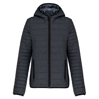 KA6111 - LADIES' LIGHTWEIGHT HOODED PADDED JACKET