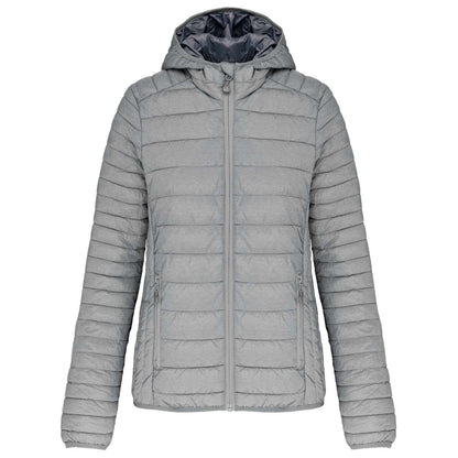KA6111 - LADIES' LIGHTWEIGHT HOODED PADDED JACKET