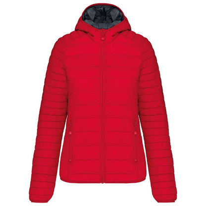 KA6111 - LADIES' LIGHTWEIGHT HOODED PADDED JACKET