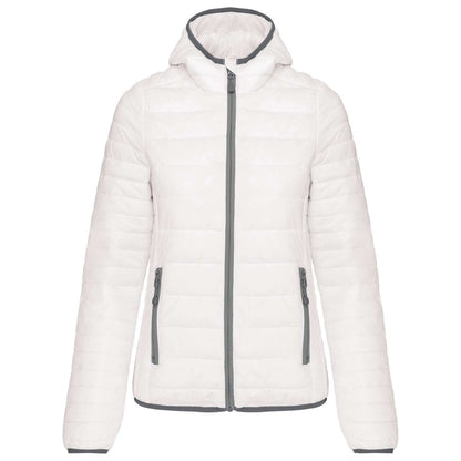 KA6111 - LADIES' LIGHTWEIGHT HOODED PADDED JACKET
