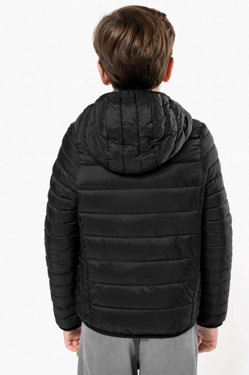 KA6112 - KIDS' LIGHTWEIGHT HOODED PADDED JACKET