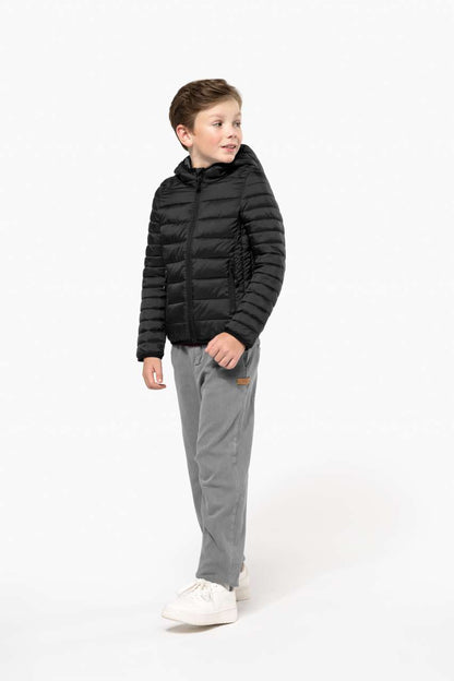 KA6112 - KIDS' LIGHTWEIGHT HOODED PADDED JACKET