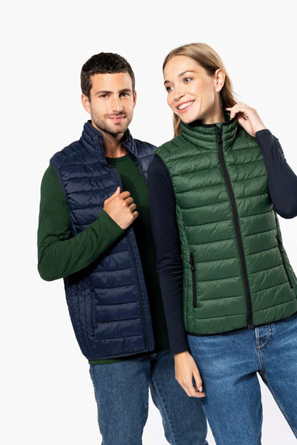 KA6113 - MEN’S LIGHTWEIGHT SLEEVELESS FAKE DOWN JACKET