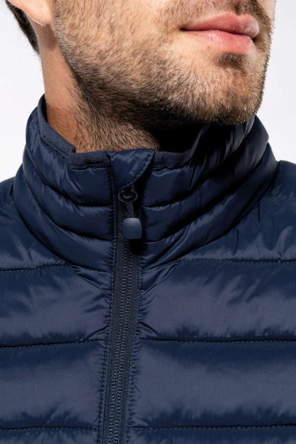 KA6113 - MEN’S LIGHTWEIGHT SLEEVELESS FAKE DOWN JACKET