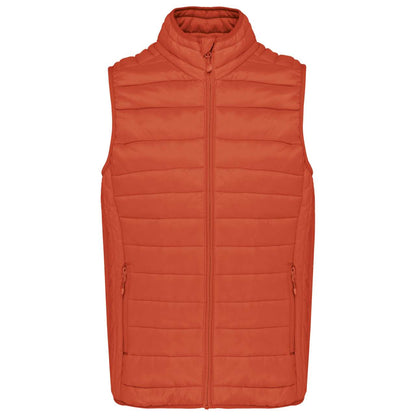 KA6113 - MEN’S LIGHTWEIGHT SLEEVELESS FAKE DOWN JACKET