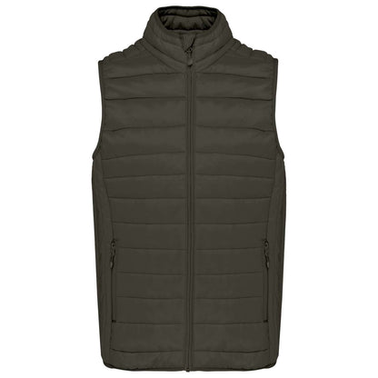 KA6113 - MEN’S LIGHTWEIGHT SLEEVELESS FAKE DOWN JACKET