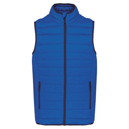 KA6113 - MEN’S LIGHTWEIGHT SLEEVELESS FAKE DOWN JACKET