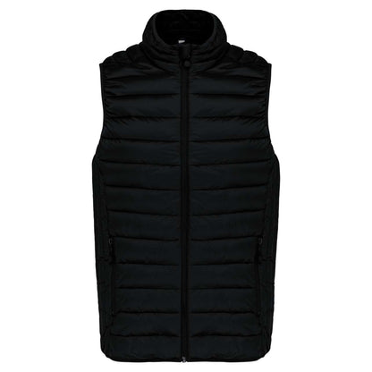 KA6114 - LADIES' LIGHTWEIGHT SLEEVELESS FAKE DOWN JACKET