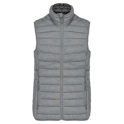 KA6114 - LADIES' LIGHTWEIGHT SLEEVELESS FAKE DOWN JACKET
