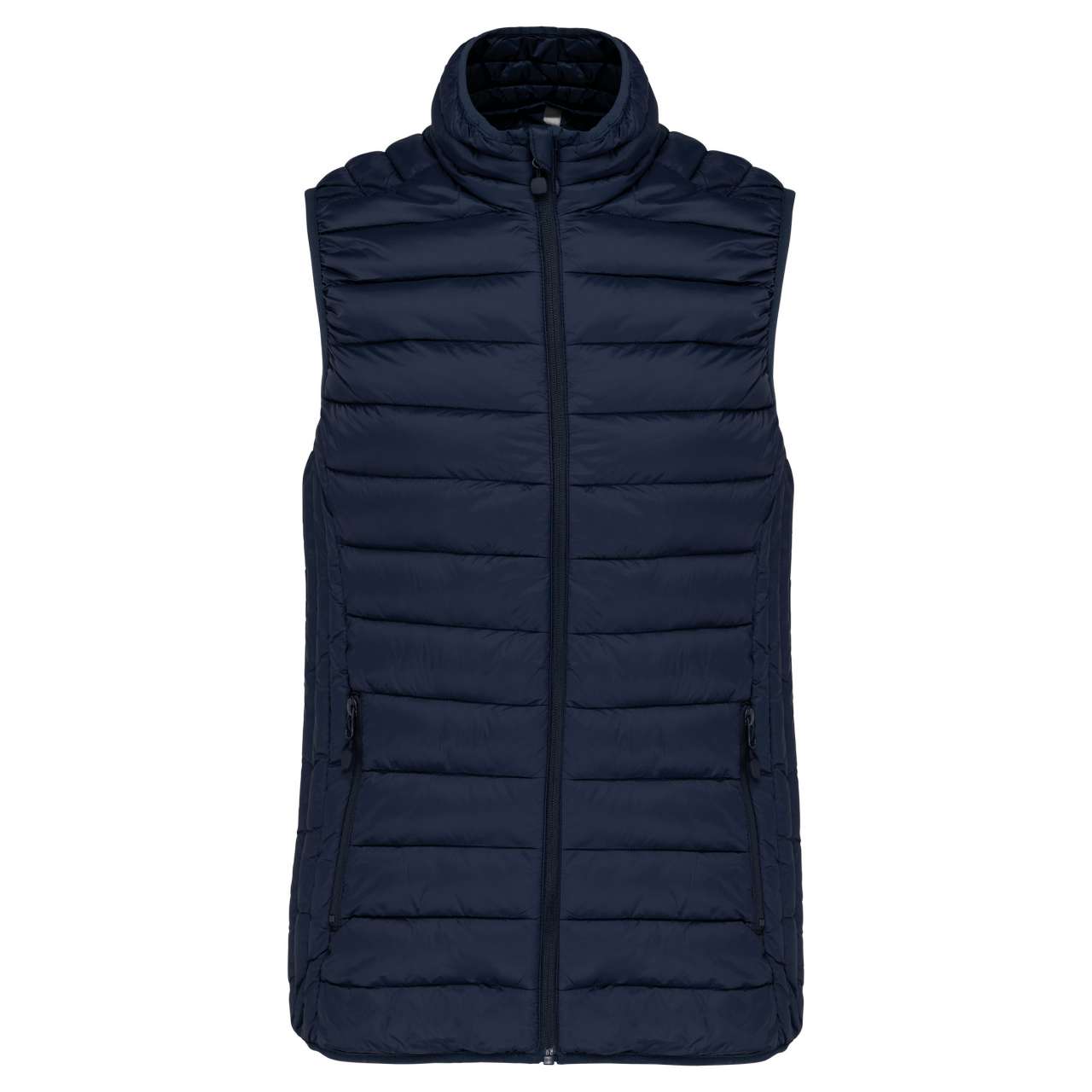 KA6114 - LADIES' LIGHTWEIGHT SLEEVELESS FAKE DOWN JACKET
