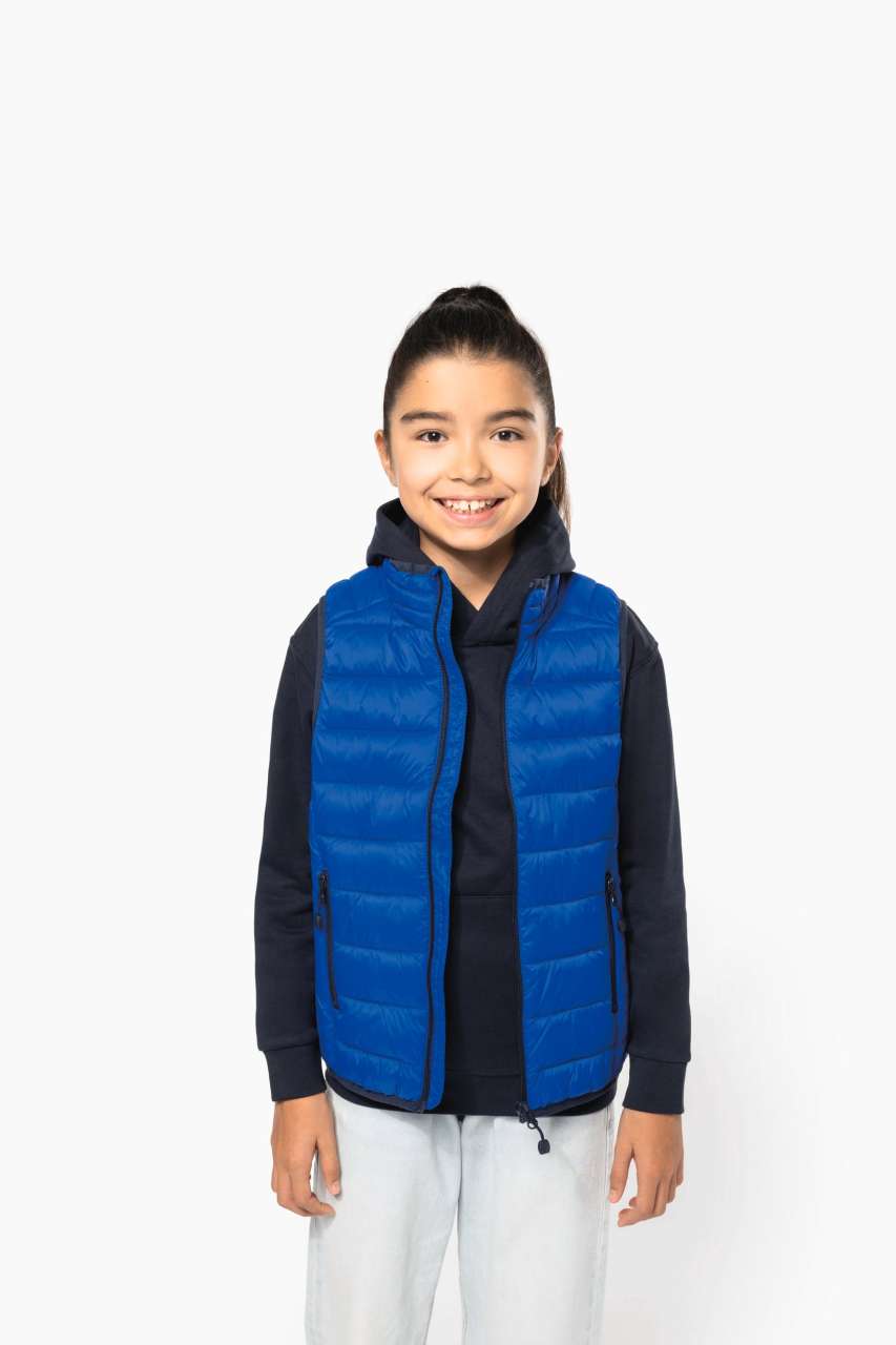 KA6115 - KIDS' LIGHTWEIGHT SLEEVELESS PADDED JACKET