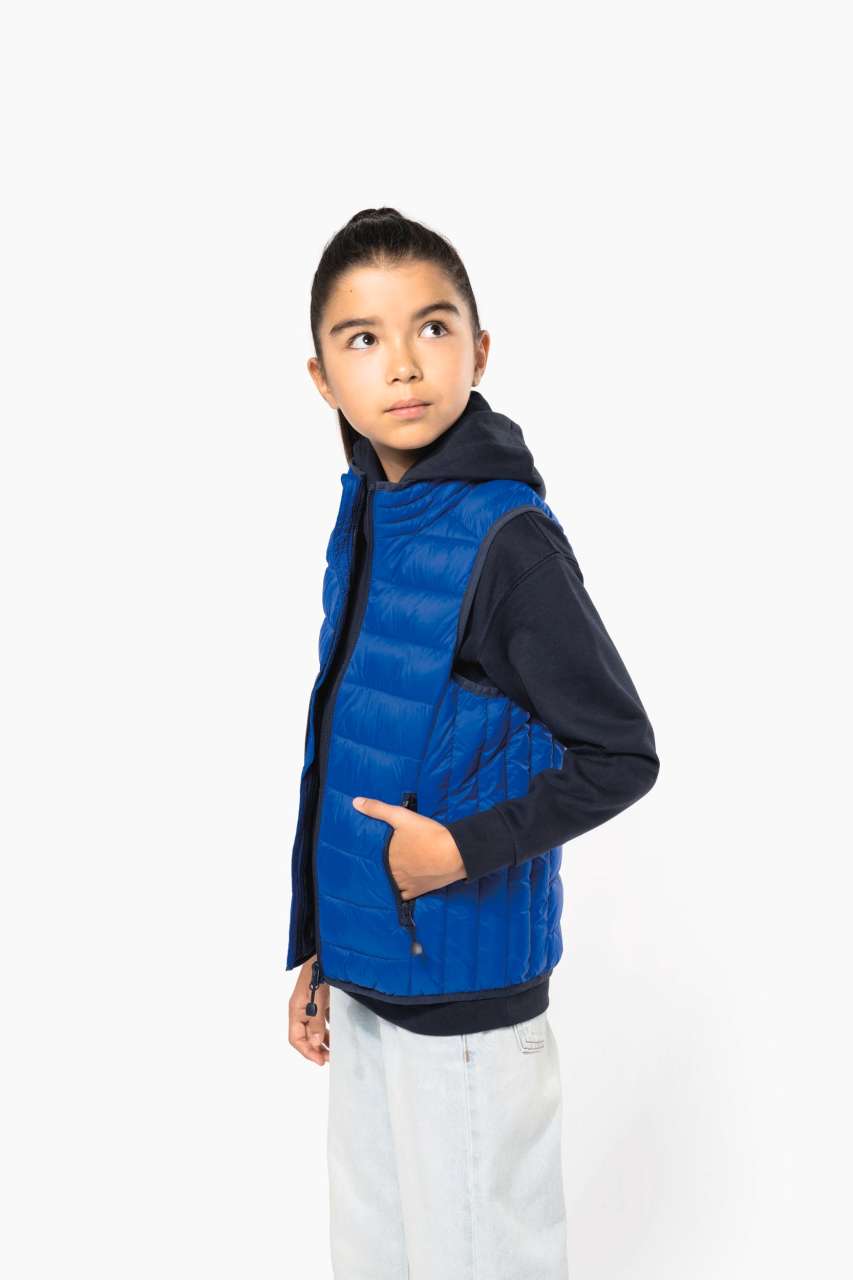 KA6115 - KIDS' LIGHTWEIGHT SLEEVELESS PADDED JACKET