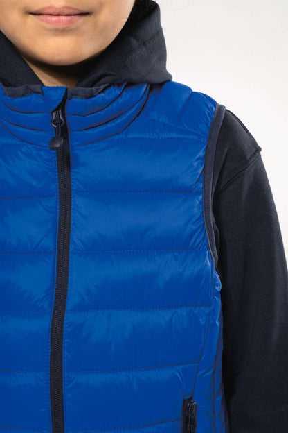KA6115 - KIDS' LIGHTWEIGHT SLEEVELESS PADDED JACKET
