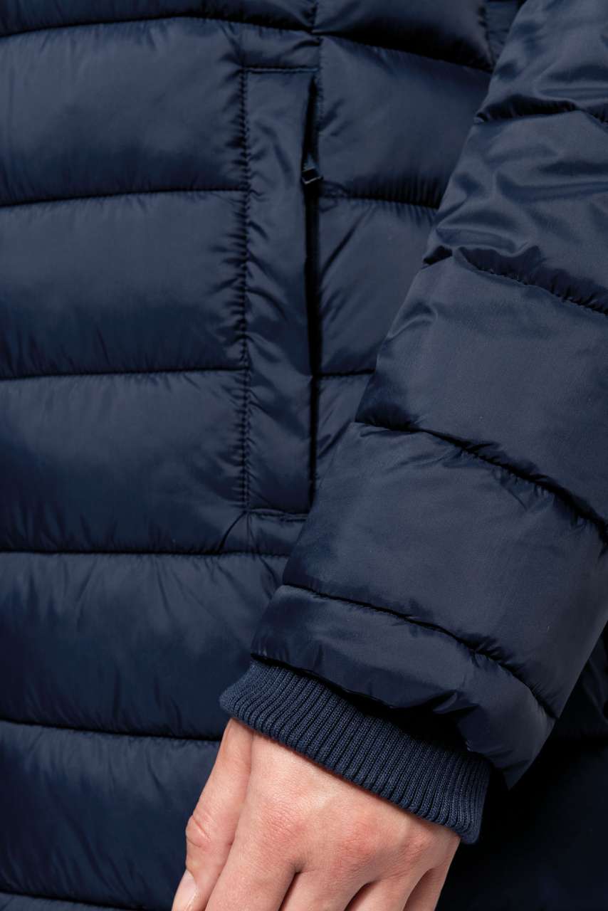 KA6129 - LADIES' LIGHTWEIGHT HOODED PADDED PARKA