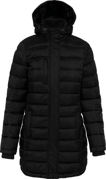 KA6129 - LADIES' LIGHTWEIGHT HOODED PADDED PARKA