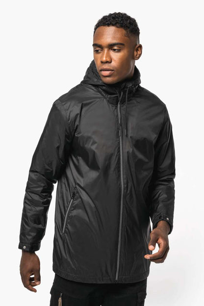 KA6153 - UNISEX HOODED JACKET WITH MICRO-POLARFLEECE LINING