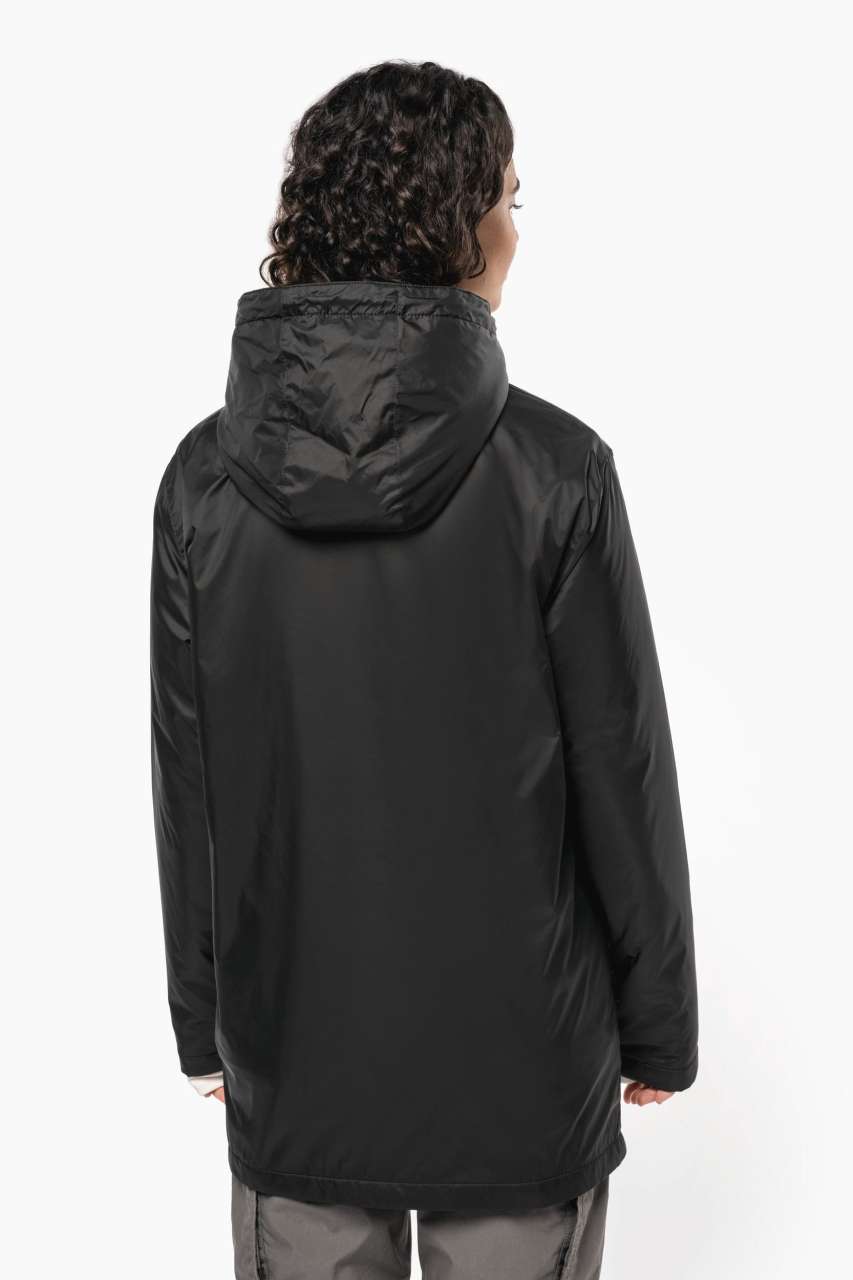 KA6153 - UNISEX HOODED JACKET WITH MICRO-POLARFLEECE LINING