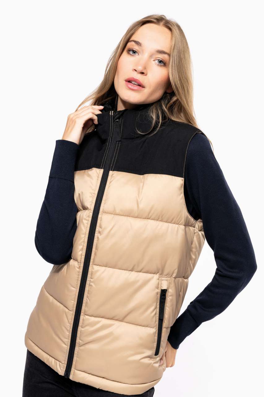 KA6162 - UNISEX BI-TONE PADDED BODYWARMER