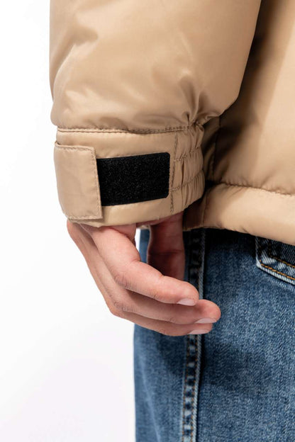 KA6163 - UNISEX BI-TONE PADDED JACKET WITH HOOD