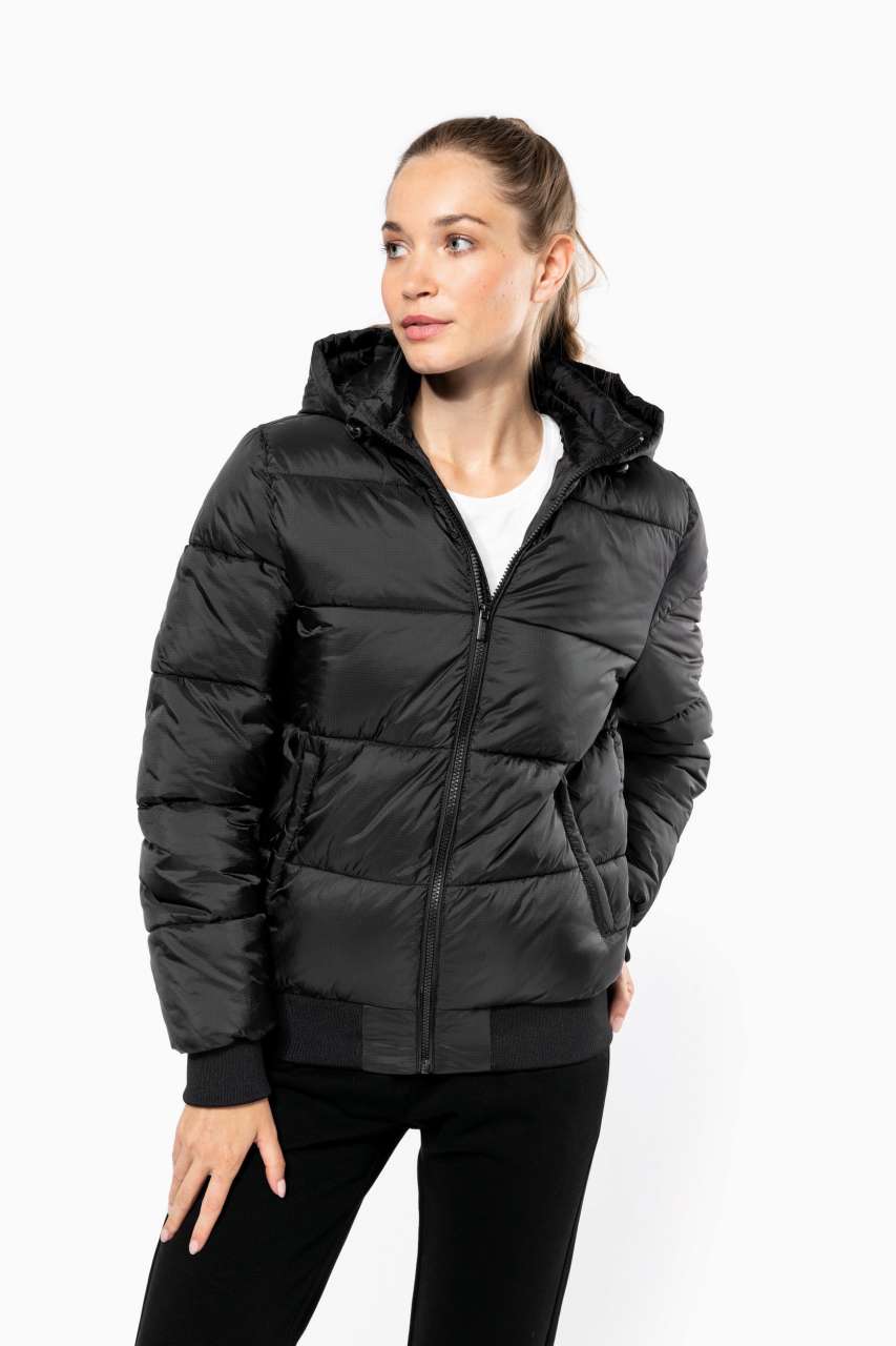KA6166 - UNISEX RECYCLED RIPSTOP JACKET WITH HOOD