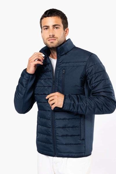 KA6171 - MEN'S BI-MATERIAL PADDED JACKET