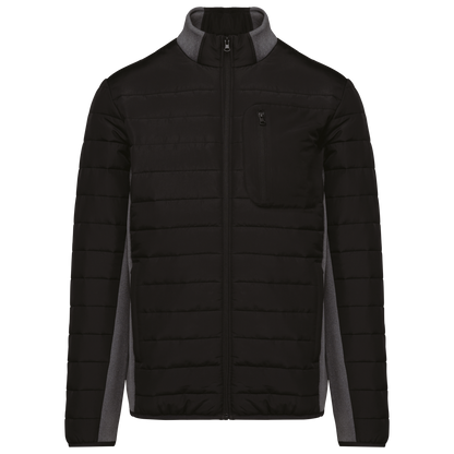 KA6171 - MEN'S BI-MATERIAL PADDED JACKET