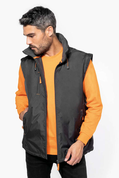 KA639 - SCORE - DETACHABLE-SLEEVED BLOUSON JACKET