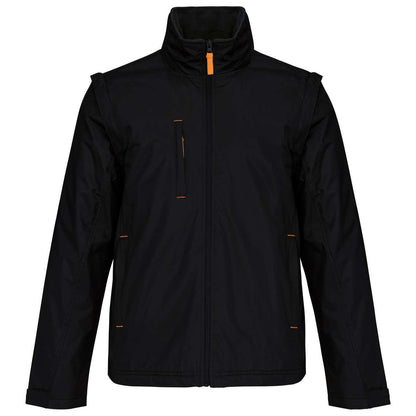 KA639 - SCORE - DETACHABLE-SLEEVED BLOUSON JACKET