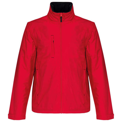 KA639 - SCORE - DETACHABLE-SLEEVED BLOUSON JACKET