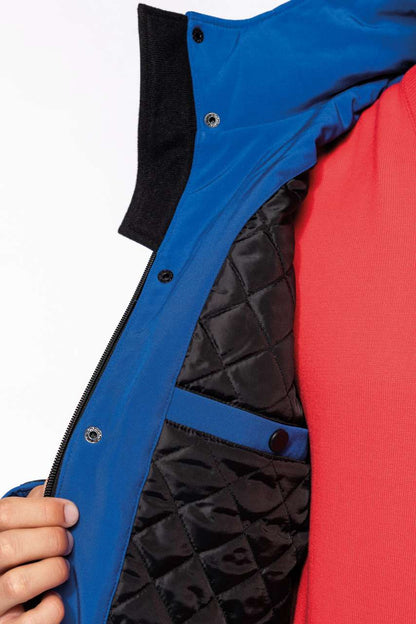 KA650 - MEN'S HOODED SOFTSHELL LINED PARKA