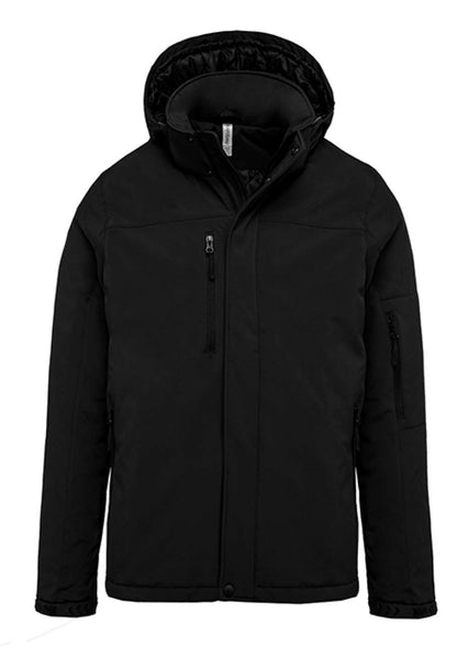 KA650 - MEN'S HOODED SOFTSHELL LINED PARKA