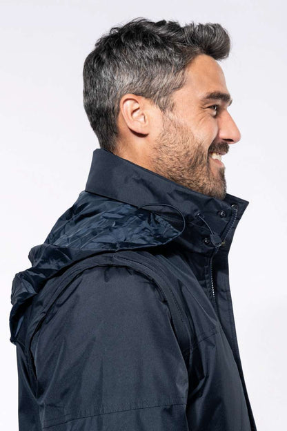 KA693 - FACTORY - DETACHABLE-SLEEVED BLOUSON JACKET