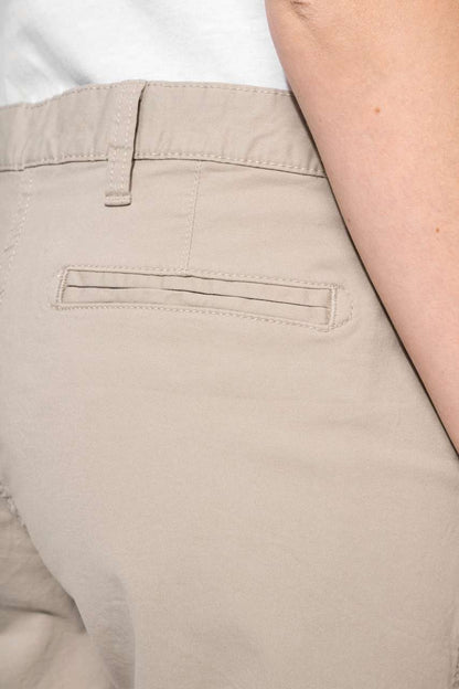 KA751 - LADIES' CHINO BERMUDA SHORTS