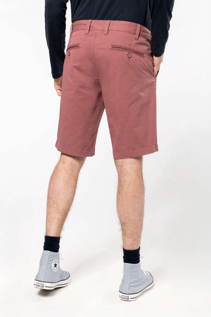 KA752 - MEN'S WASHED EFFECT BERMUDA SHORTS