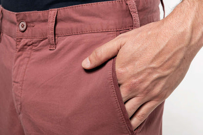 KA752 - MEN'S WASHED EFFECT BERMUDA SHORTS