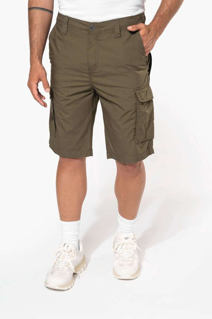KA755 - MEN'S LIGHTWEIGHT MULTIPOCKET BERMUDA SHORTS