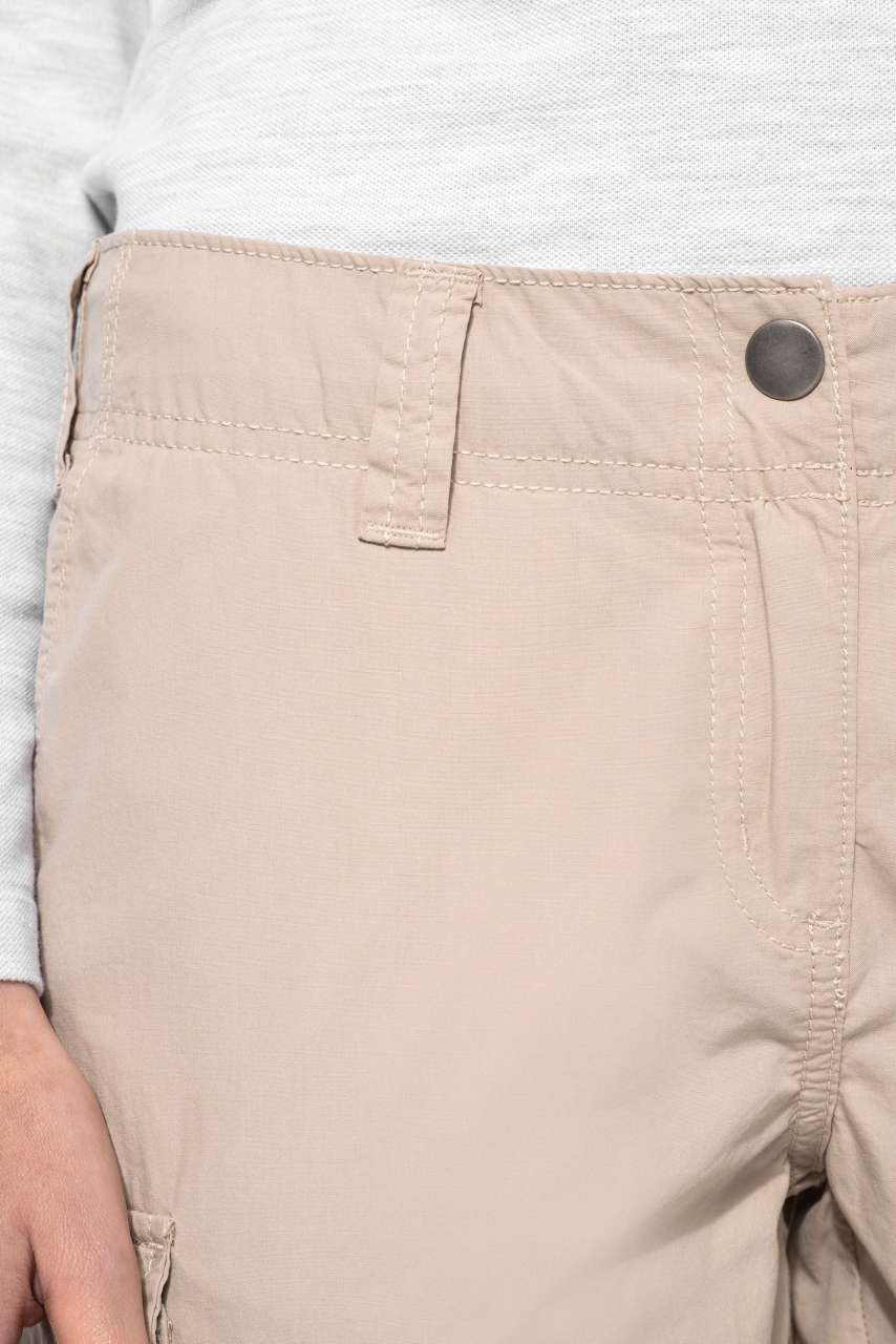 KA756 - LADIES' LIGHTWEIGHT MULTIPOCKET BERMUDA SHORTS