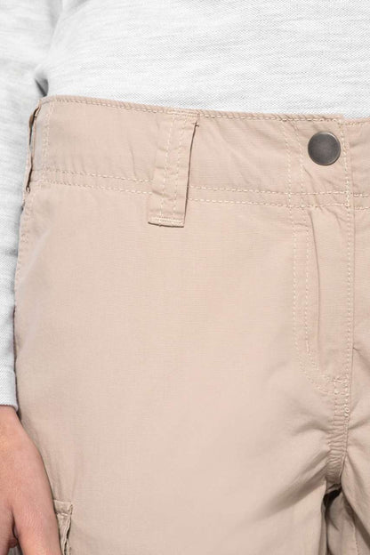 KA756 - LADIES' LIGHTWEIGHT MULTIPOCKET BERMUDA SHORTS
